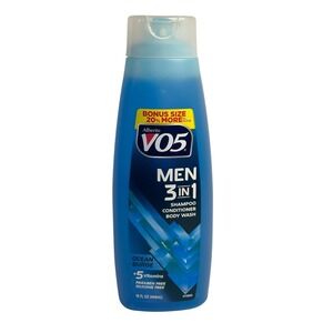 VO5 Men's 3-in-1 Shampoo, Conditioner & Body Wash – 15 oz BONUS Size